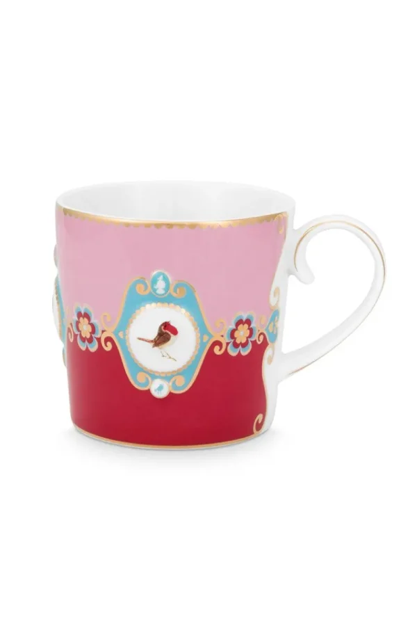 Flash Sale Pip Studio Love Birds Tasse Klein Rot/Rosa