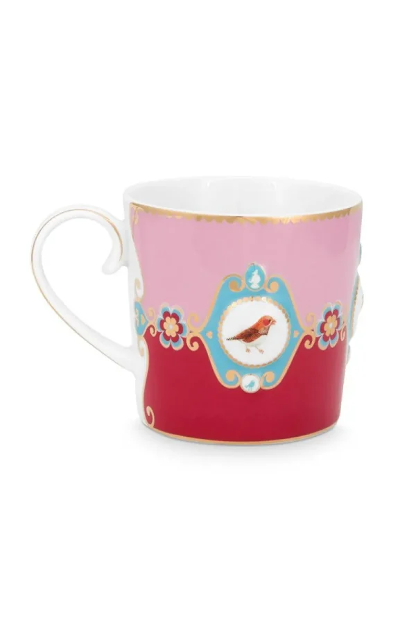 Flash Sale Pip Studio Love Birds Tasse Klein Rot/Rosa