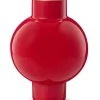 Outlet Pip Studio Metall Vase Klein 24cm Rot