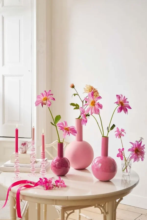 Best Sale Pip Studio Metall Vase Mittel Rosa 33cm