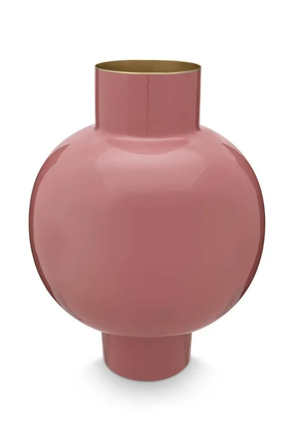 Online Pip Studio Metall Vase 42cm Rosa