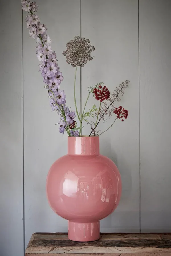 Online Pip Studio Metall Vase 42cm Rosa