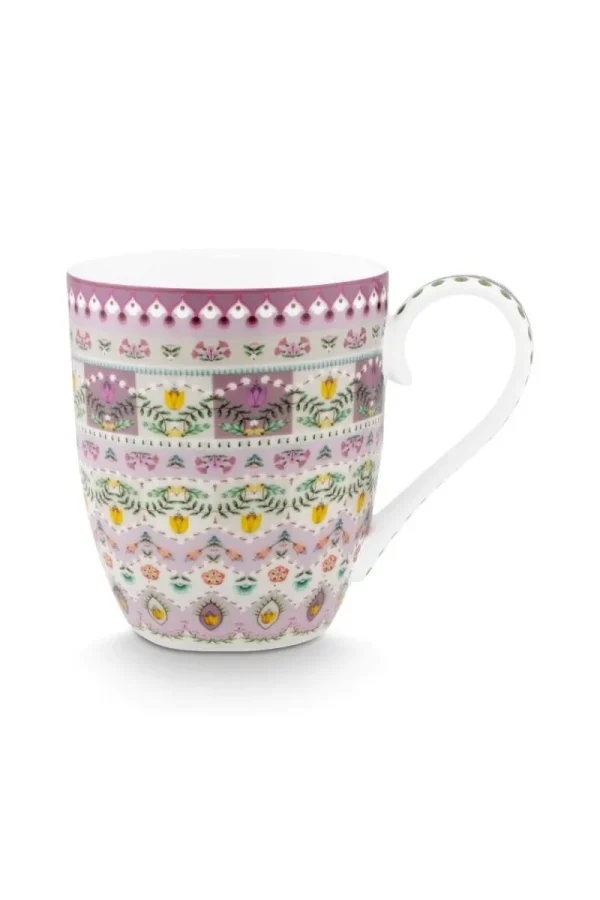 Hot Pip Studio Mug XL Lily&Lotus Moon Delight Multi 450ml Violett