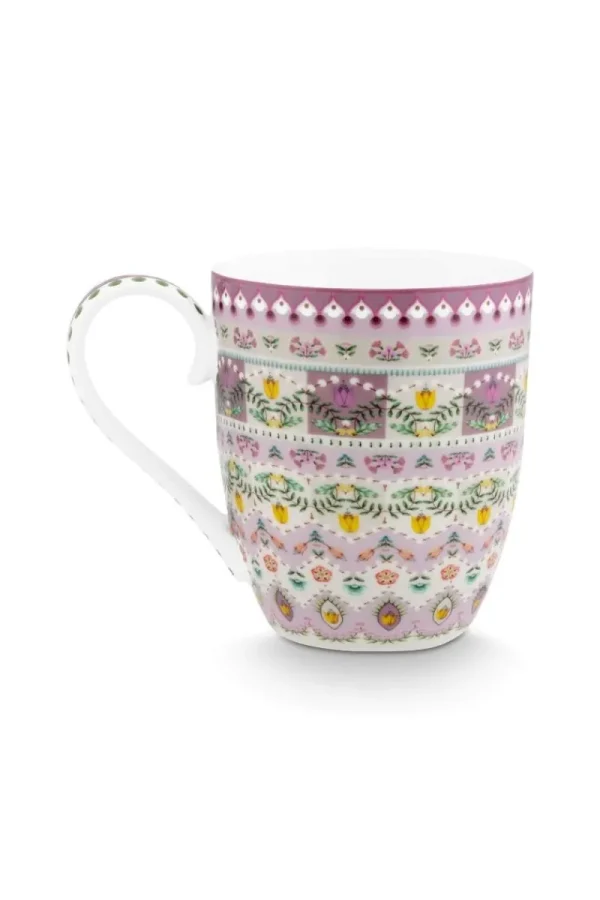 Hot Pip Studio Mug XL Lily&Lotus Moon Delight Multi 450ml Violett