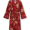 Fashion Pip Studio Naomi Kimono Flores Felices Rot