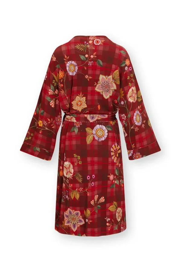 Fashion Pip Studio Naomi Kimono Flores Felices Rot