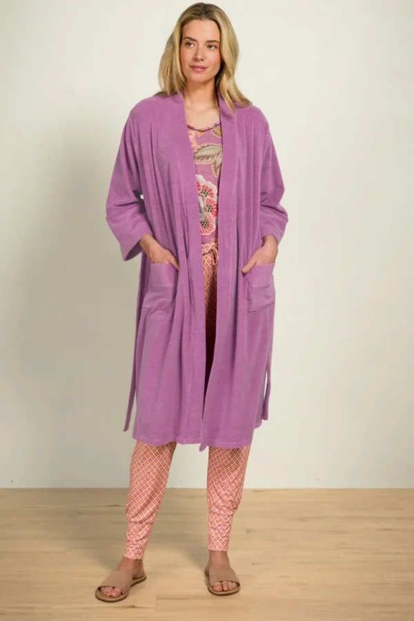 Clearance Pip Studio Naomi Kimono Petite Sumo Stripe Lila Violett