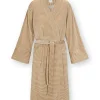 Clearance Pip Studio Naomi Kimono Velvet Little Sumo Stripe Sand