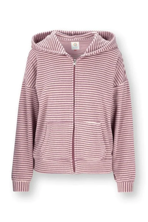 Flash Sale Pip Studio Nicolle Jacke Little Sumo Stripe Lila Violett