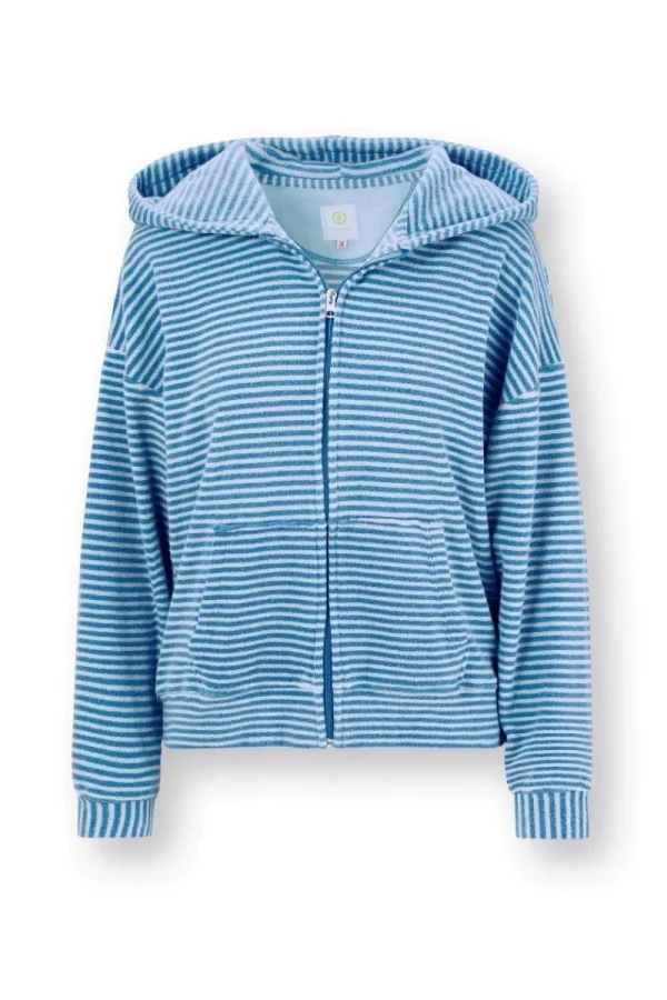 Fashion Pip Studio Nicolle Jacke Little Sumo Stripe Blau