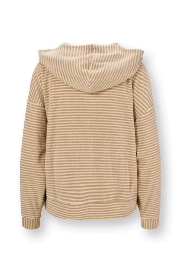 Store Pip Studio Nicolle Jacke Little Sumo Stripe Sand