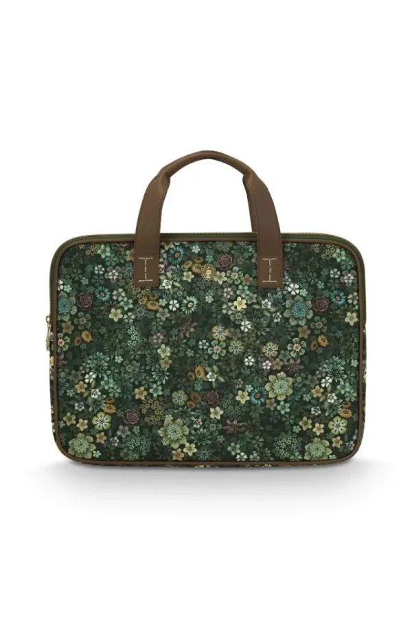 Sale Pip Studio Olivia Laptoptasche Tutti i Fiori Grün