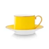 Best Sale Pip Studio Pip Chique Cappuccino Cappuccino Tasse & Untertasse Gelb