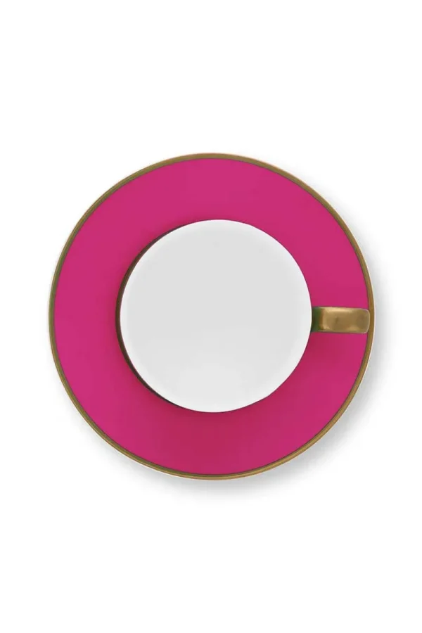 Outlet Pip Studio Pip Chique Cappuccino Tasse & Untertasse Rosa