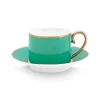 Clearance Pip Studio Pip Chique Espresso Tasse & Untertasse Grün