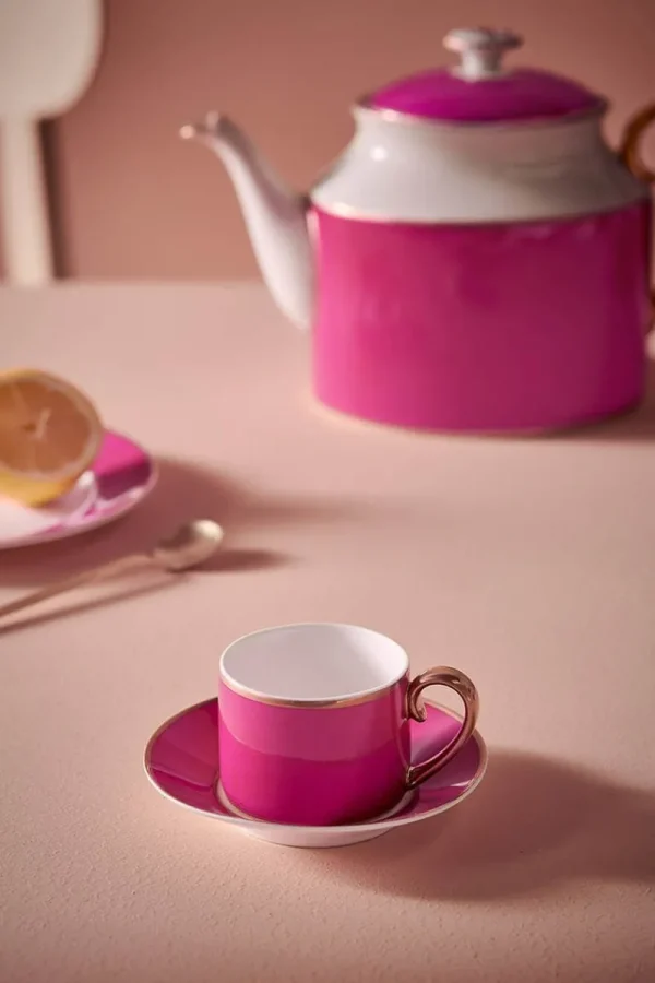 New Pip Studio Pip Chique Espresso Tasse & Untertasse Rosa