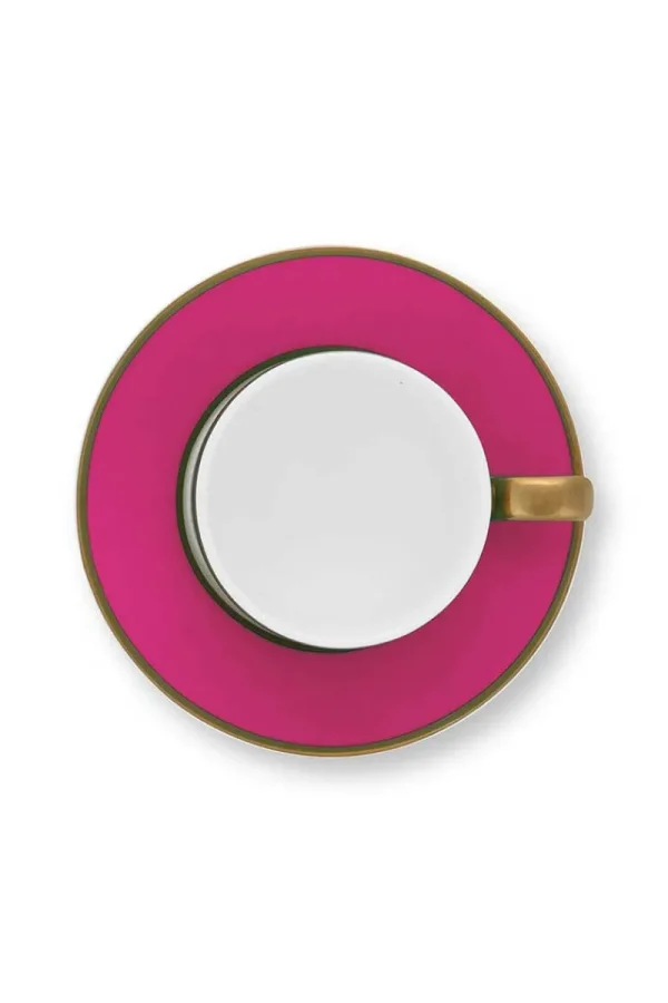 New Pip Studio Pip Chique Espresso Tasse & Untertasse Rosa