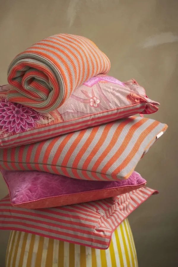 Sale Pip Studio Quilt Bonsoir Stripe Orange