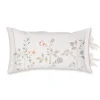 New Pip Studio Rechteckige Zierkissen Campo de Flores Gebrochen Weiss