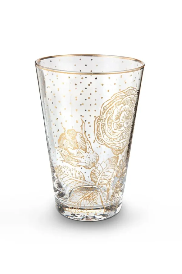 Discount Pip Studio Royal Longdrinkglas Golden Flower