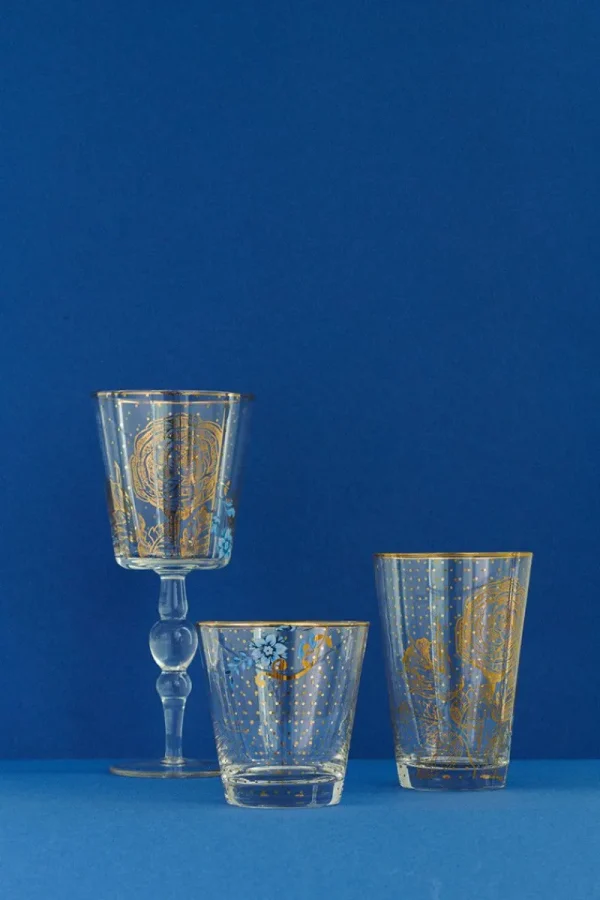 Discount Pip Studio Royal Longdrinkglas Golden Flower