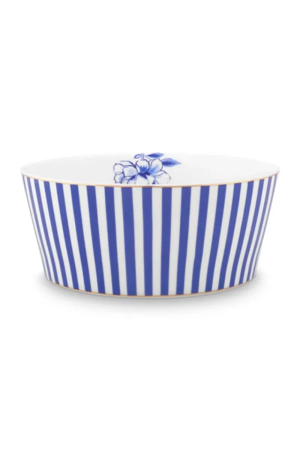 Discount Pip Studio Royal Stripes Schale 15 cm Blau