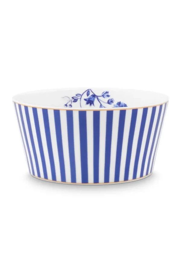 Clearance Pip Studio Royal Stripes Schale 12 cm Blau