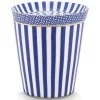 New Pip Studio Royal Stripes Tasse & Teebeutelablage Blau