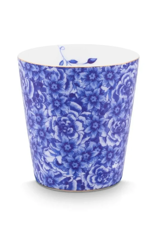 Sale Pip Studio Royal Stripes Tasse Blumen & Teebeutelablage Blau