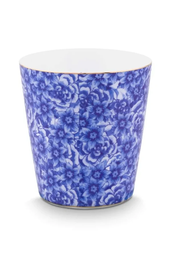 Sale Pip Studio Royal Stripes Tasse Blumen & Teebeutelablage Blau