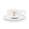 Shop Pip Studio Royal Winter White Cappuccino Tasse & Untertasse