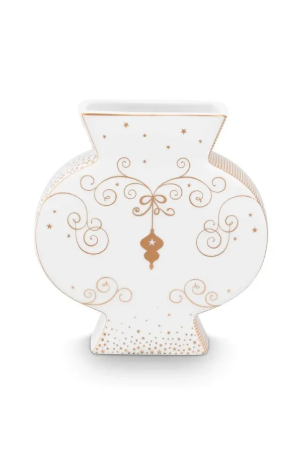 Discount Pip Studio Royal Winter White Vase 16.5cm