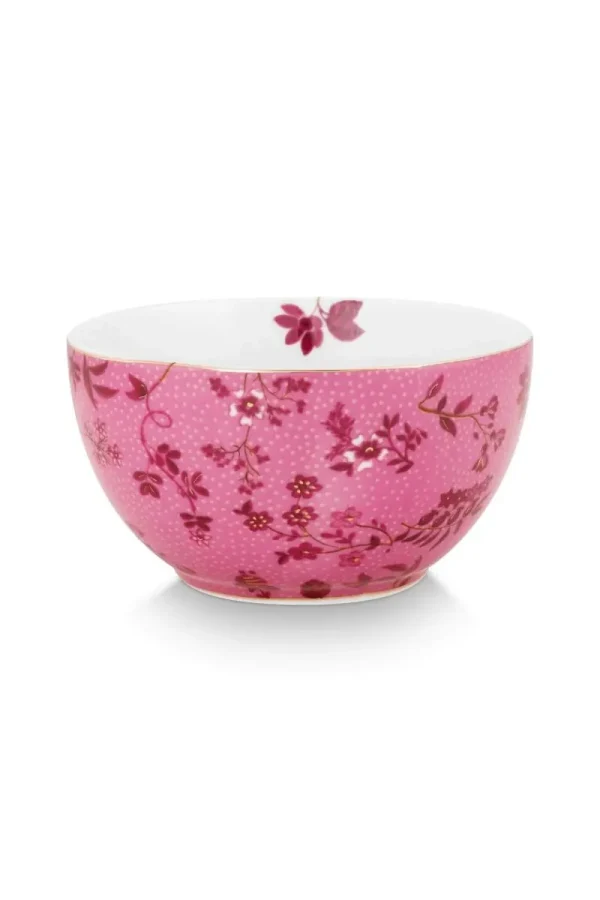 Hot Pip Studio Schale Jolie Blumen 12cm Rosa