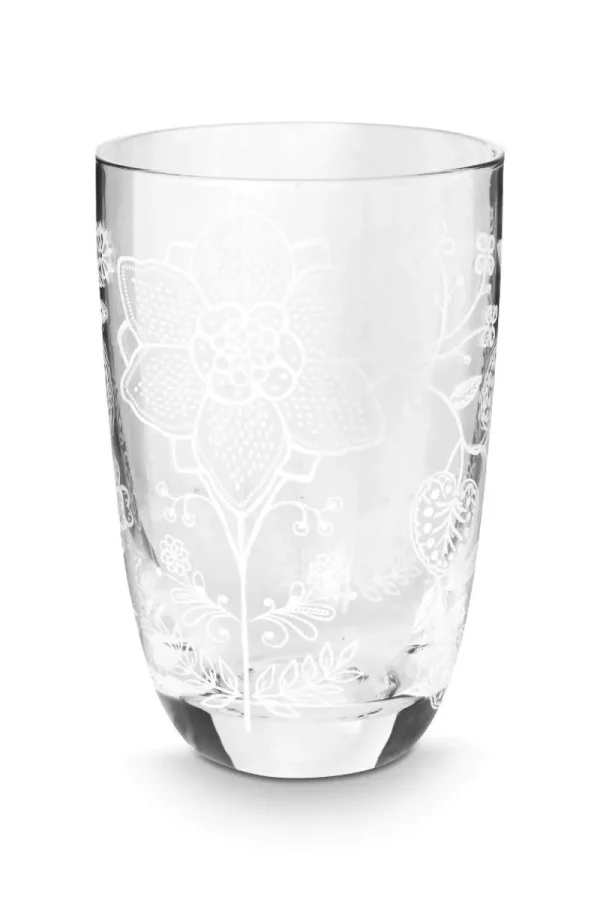 Best Pip Studio Set/2 Longdrinkgläser Blume Weiss