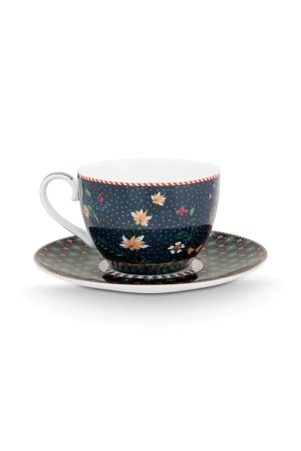 New Pip Studio Set/2 Tasse & Untertasse Berry Blues