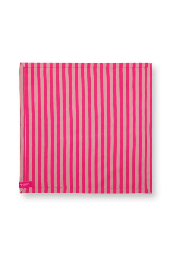 New Pip Studio Stripes Set/4 Servietten Rosa