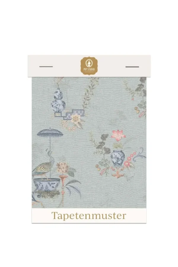 Discount Pip Studio Tapetenmuster Chinese Porcelain Hell Blau