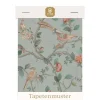 New Pip Studio Tapetenmuster Good Nightingale Hellblau/Grau