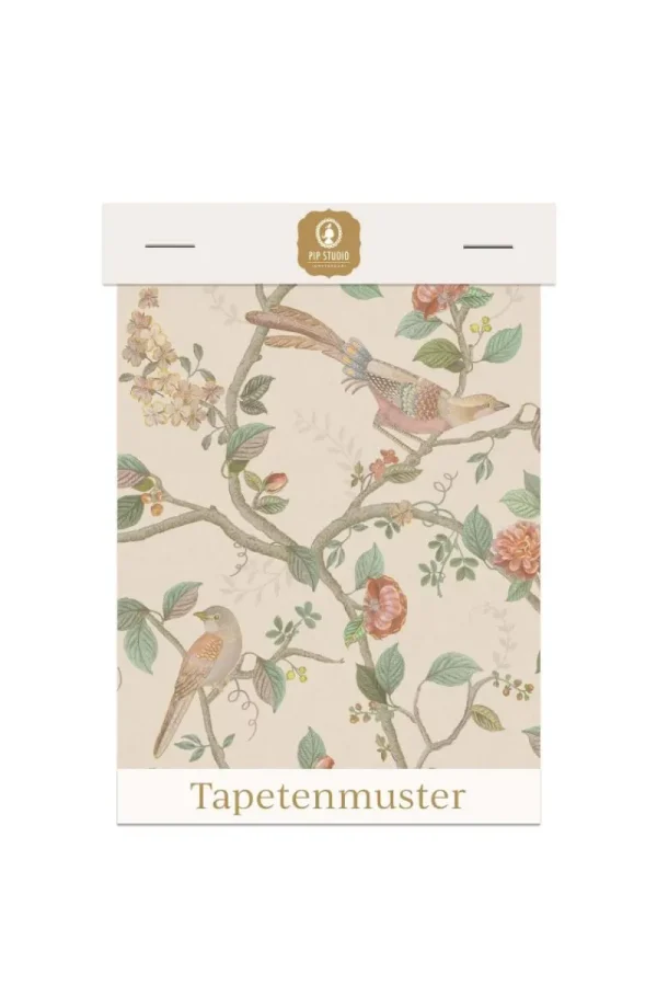 Flash Sale Pip Studio Tapetenmuster Good Nightingale Gebrochen Weiss