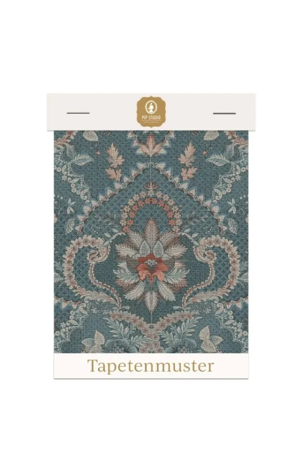 Shop Pip Studio Tapetenmuster Saluti Denim Blau