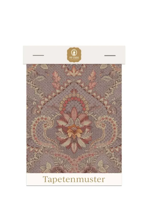 Fashion Pip Studio Tapetenmuster Saluti Mauve Violett