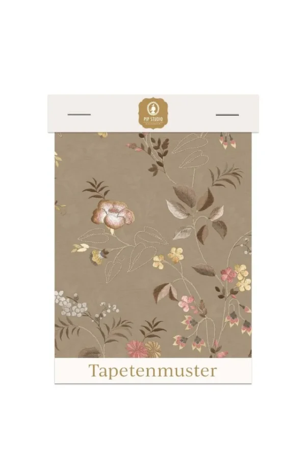 Cheap Pip Studio Tapetenmuster Tokyo Blossom Khaki