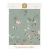 New Pip Studio Tapetenmuster Tokyo Blossom Jade Grün