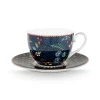 Hot Pip Studio Tasse & Untertasse Berry Blues Blau