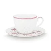 Online Pip Studio Tasse & Untertasse Jolie Punkte Gold Rosa