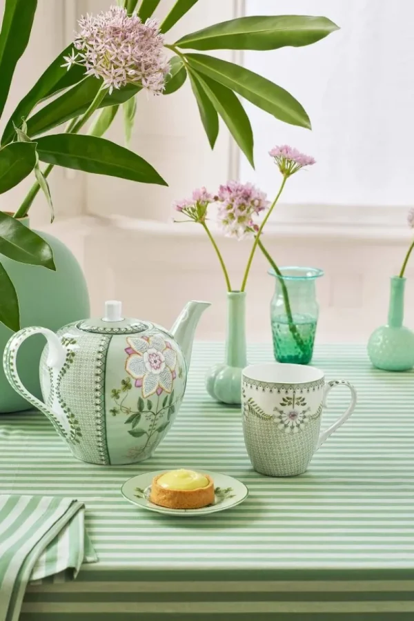 Shop Pip Studio Tasse Gross Lily&Lotus Fliesen Hell Grün