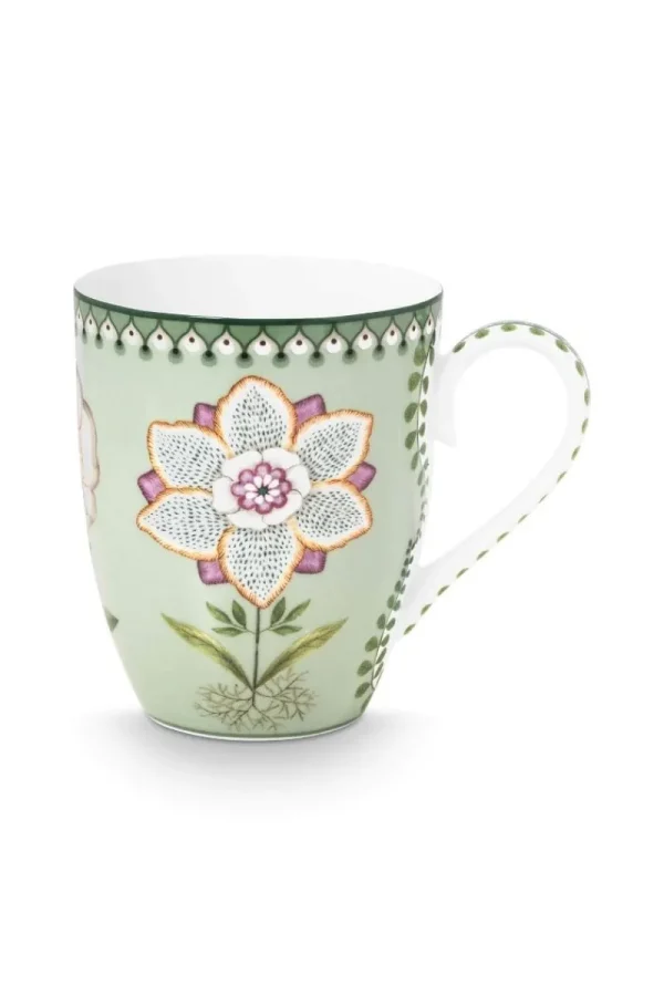 Store Pip Studio Tasse Gross Lily&Lotus Hell Grün