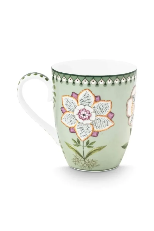 Store Pip Studio Tasse Gross Lily&Lotus Hell Grün