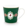 Best Pip Studio Tasse Gross Love Birds Medallion Dunkel Grün