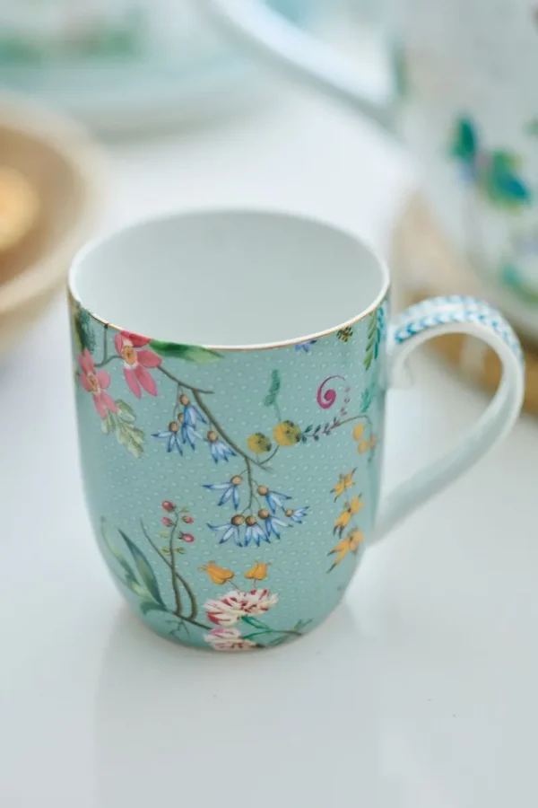 Outlet Pip Studio Tasse Klein Jolie Blumen Blau